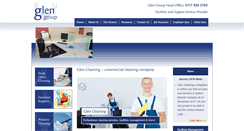 Desktop Screenshot of glencleaning.co.uk